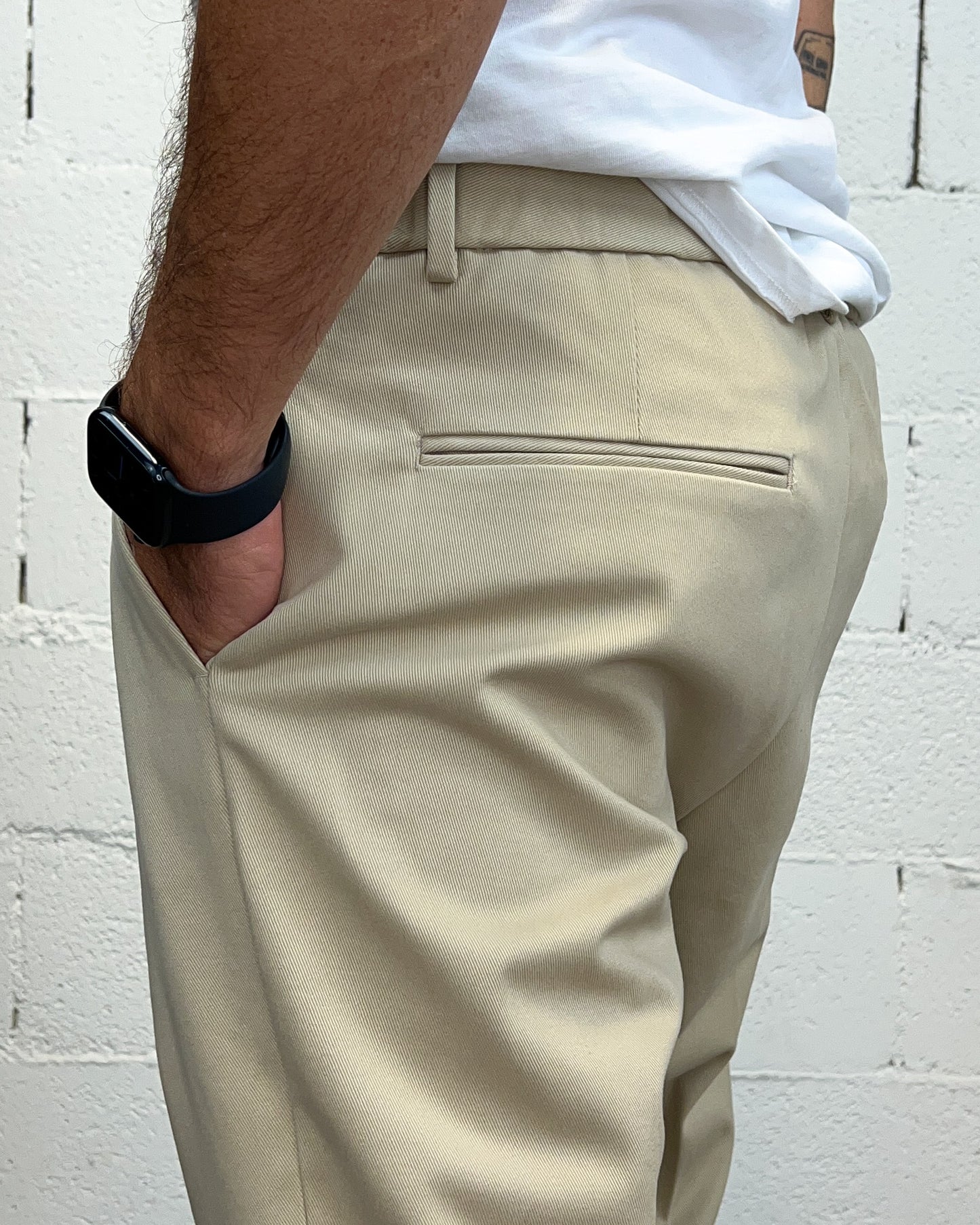Panta Pince Tapared OVER-D Sabbia