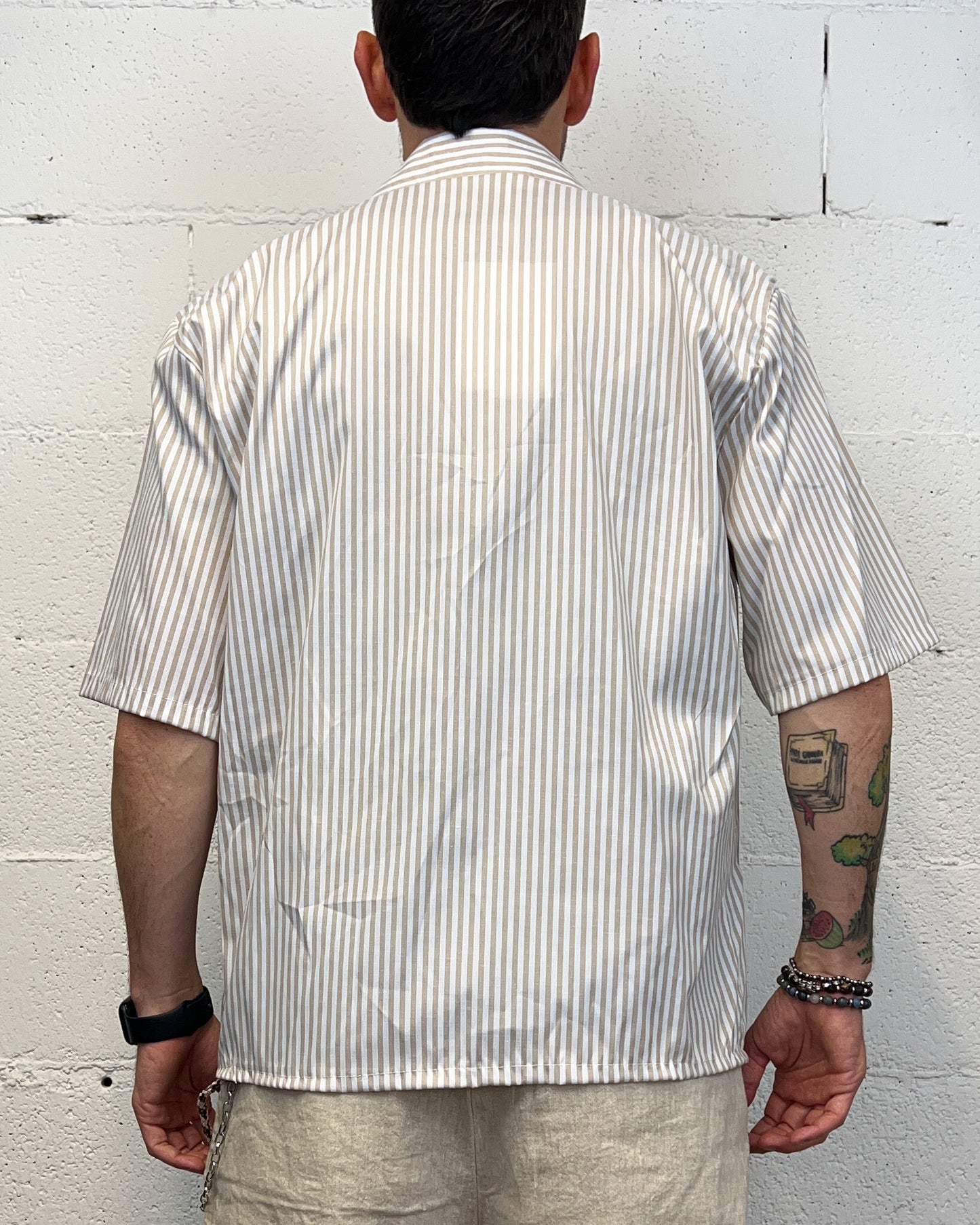 Camicia Over CHROY Sailor Beige