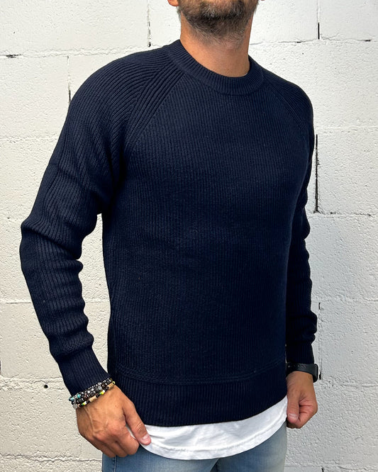 Maglione GIANNI LUPO Navy