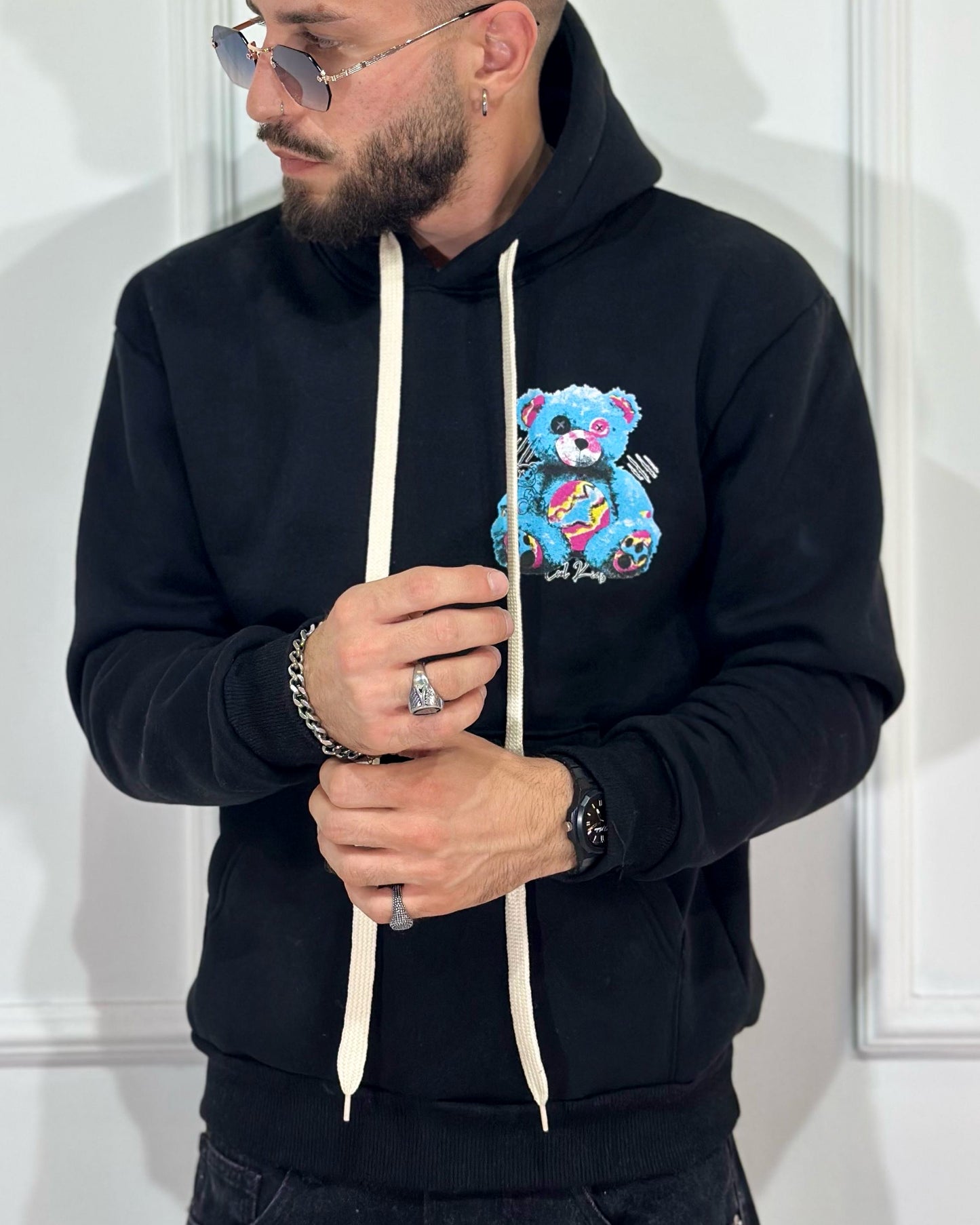 Felpa ADON LosAngeles Nera