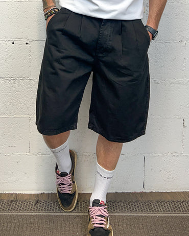 Bermuda Loose Baggy JUST WEST Nero