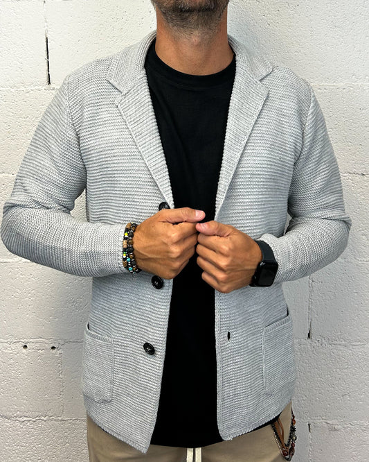 Giacca Cardigan OVER-D Grigia