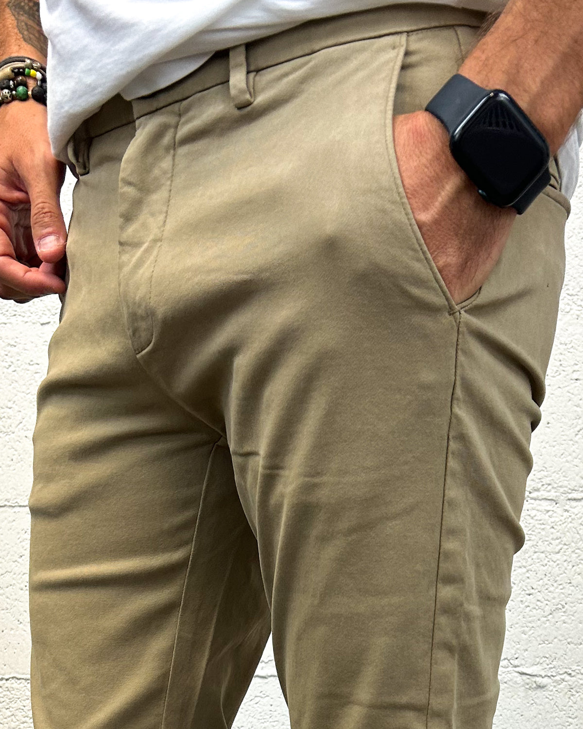Chino Tahoma GIANNI LUPO Slim Camel