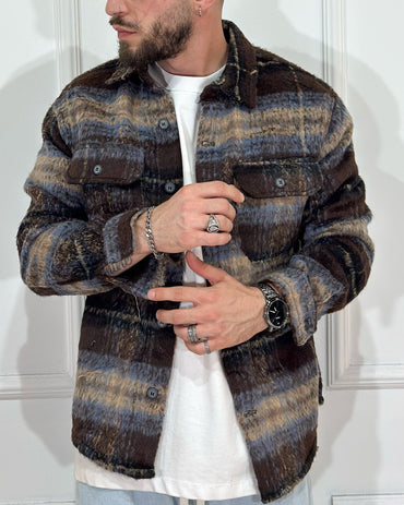 Camiciona ONLYONE Wood Scottish