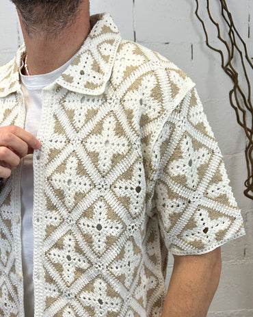 Maglia Lavorata Aperta GIANNI LUPO Sharm