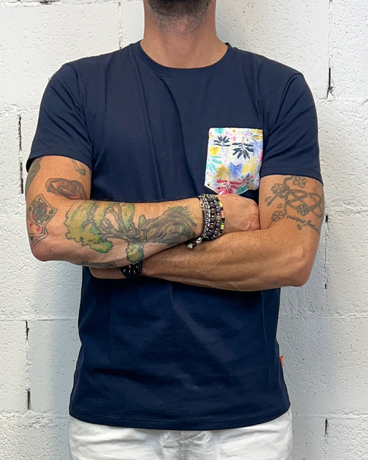 T-Shirt SUNDAY Kyoto Blu