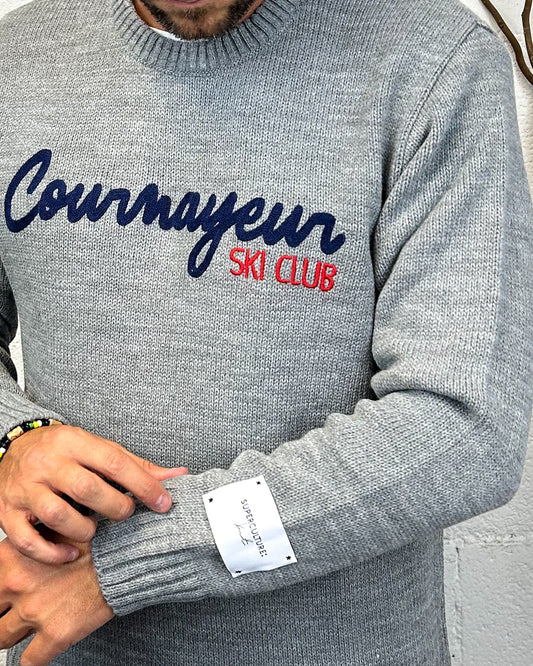 Pullover SUPERCULTURE Courma Grigio