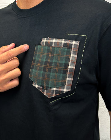 T-shirt Taschino Nera GIANNI LUPO