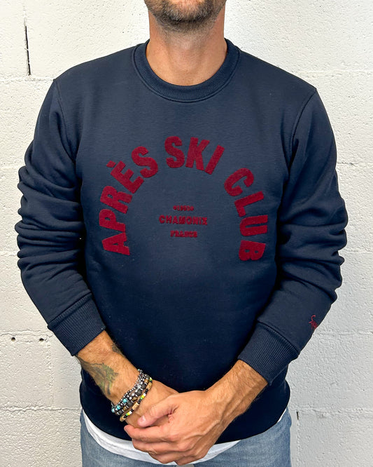Felpa SUPERCULTURE Après Ski Navy