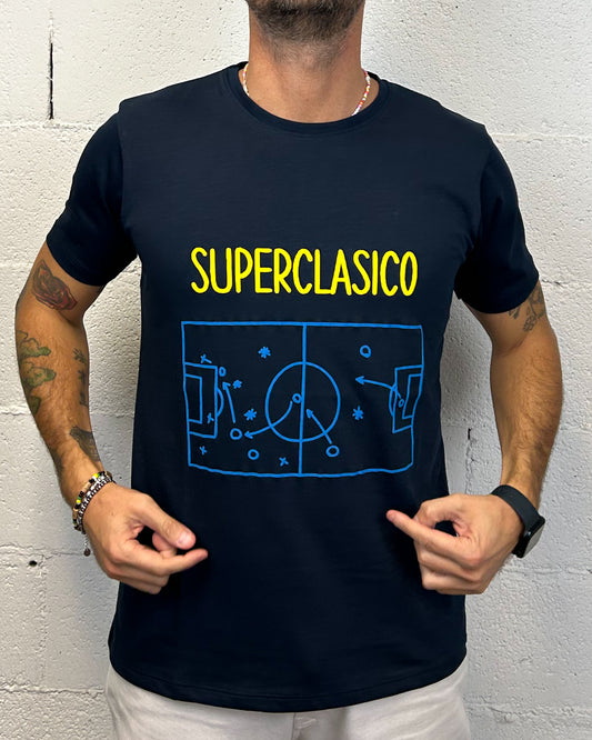 T-shirt DROPIN Superclasico Blu
