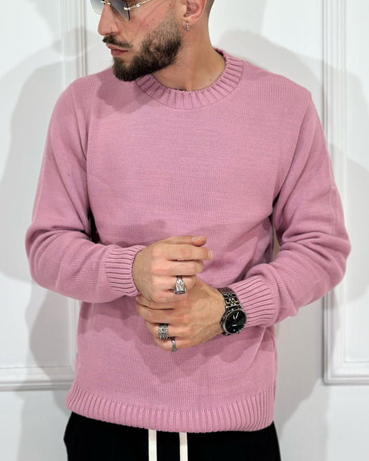 Maglione Paricollo ONLYONE Pink