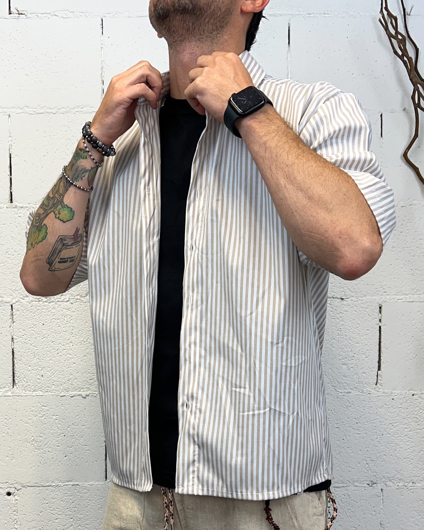 Camicia Over CHROY Sailor Beige