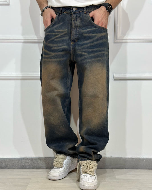 Jeans JUST WEST Baggy Balloon Washed