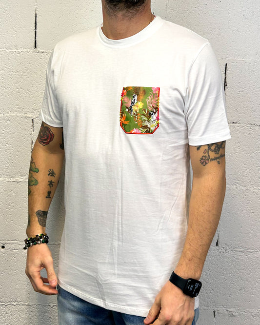 T-shirt Taschino OVER-D Tropic White