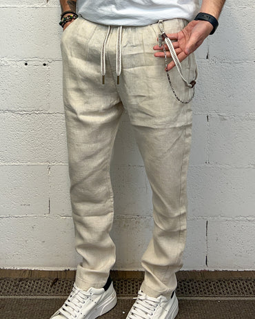 Pantalino GIANNI LUPO Sand Carrot