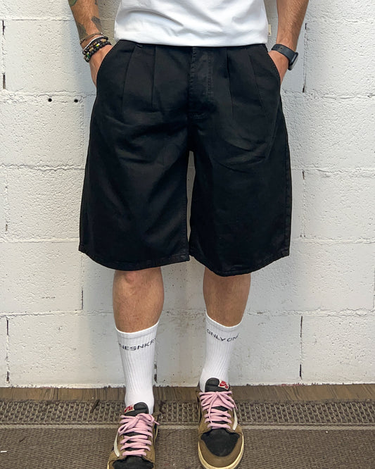 Bermuda Loose Baggy JUST WEST Nero