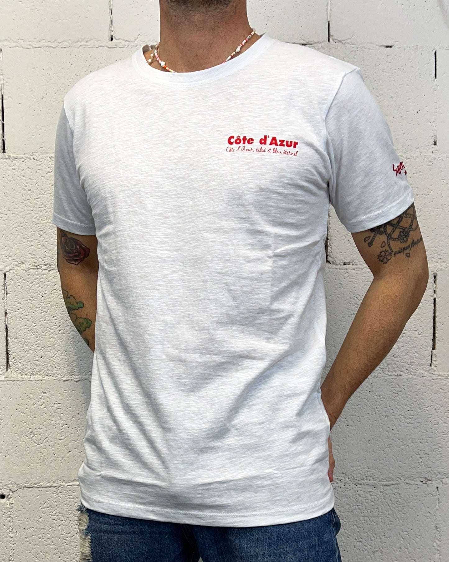 T-shirt SUPERCULTURE Cote d’Azur Fiammata
