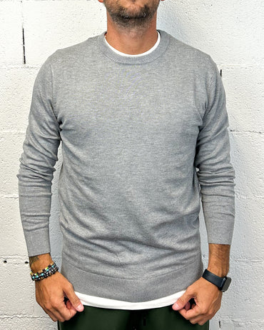 Paricollo OVER-D Grigio Viscosa