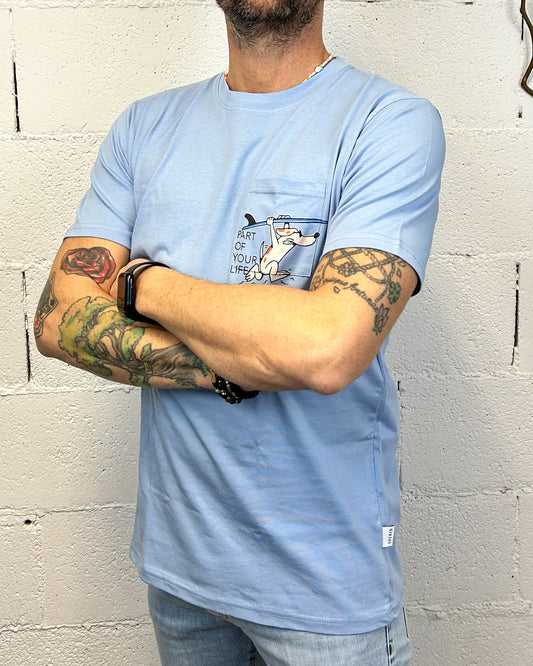 T-shirt Doggy OVER-D Celeste