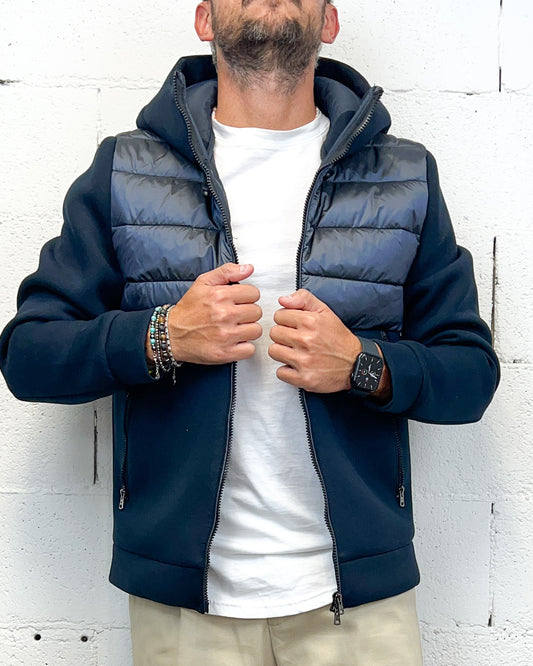 Giubbino Combinato OVER-D Blu