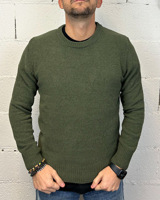 Maglione Ciniglia GIANNI LUPO Military