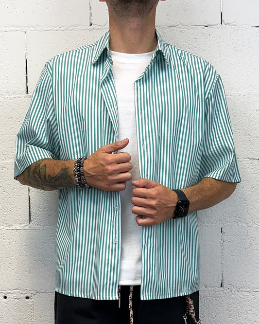 Camicia Over CHROY Sailor Verde