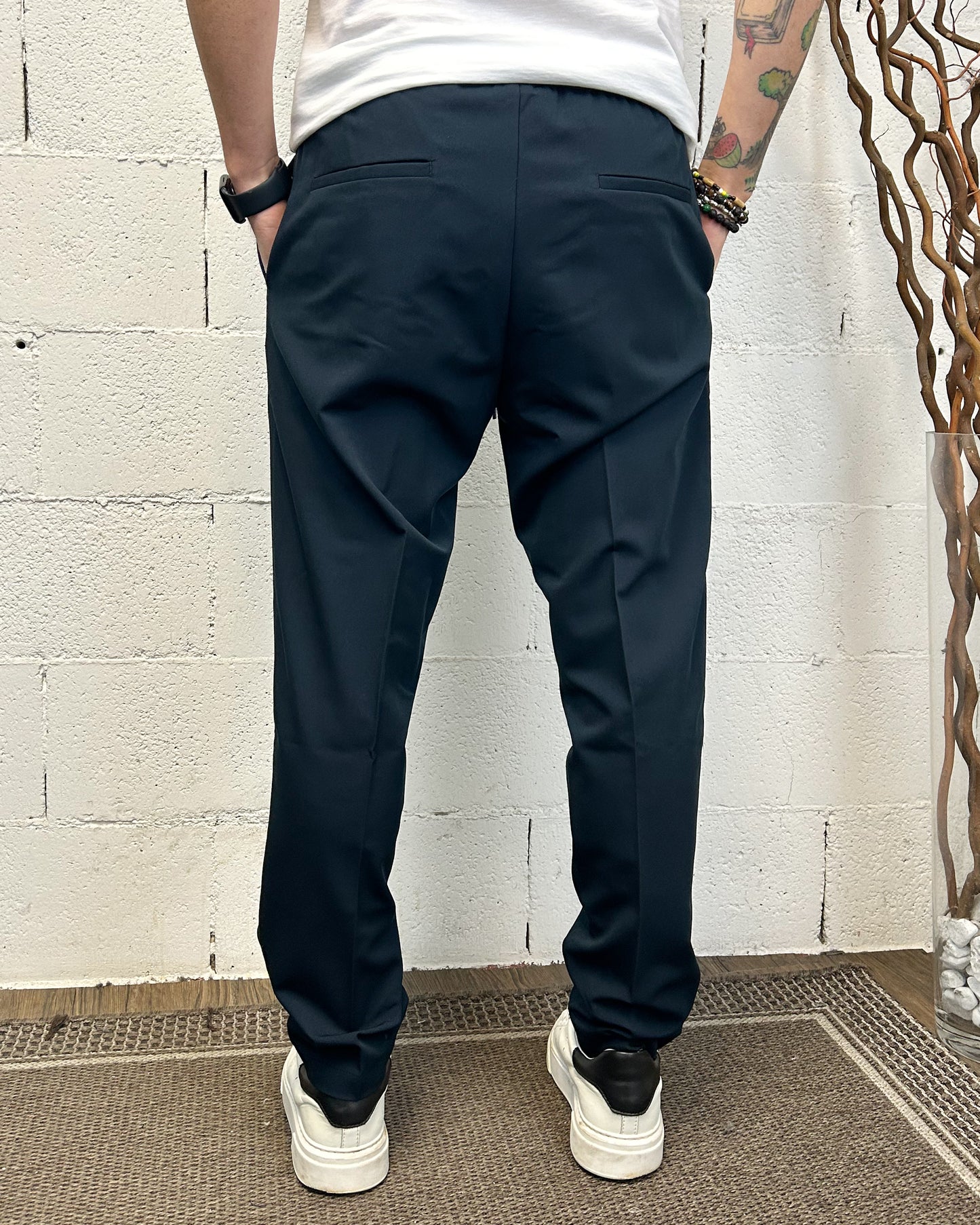Pantalaccio SlimFit OVER-D Blu