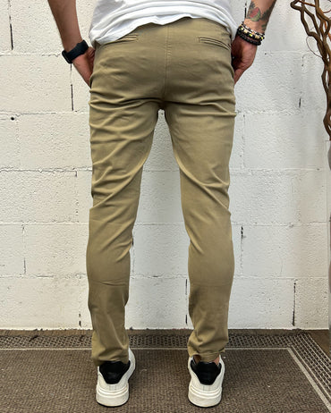 Chino Tahoma GIANNI LUPO Slim Camel