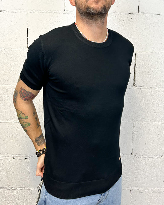 T-shirt Filo OVER-D Black