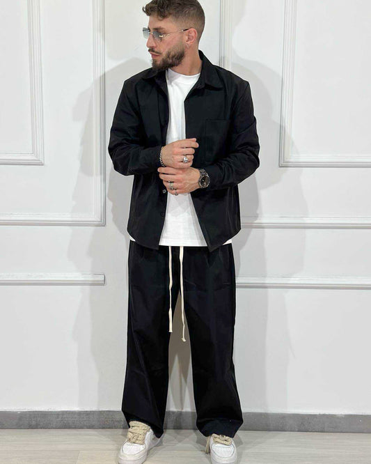 Coordinato Azul Nero Oversize