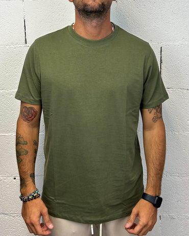 T-Shirt OVER-D Basic Militare