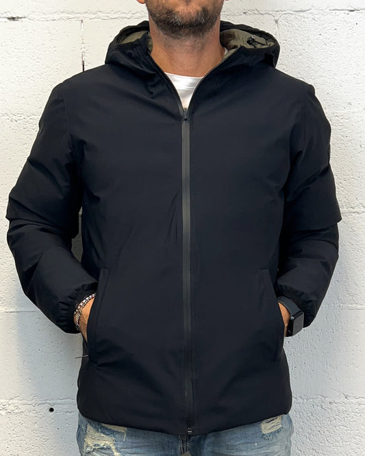 Piumino Tecnico Reversibile GIANNI LUPO Nero