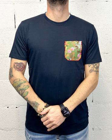 T-shirt Taschino OVER-D Tropic Blu
