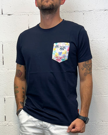 T-Shirt SUNDAY Kyoto Blu