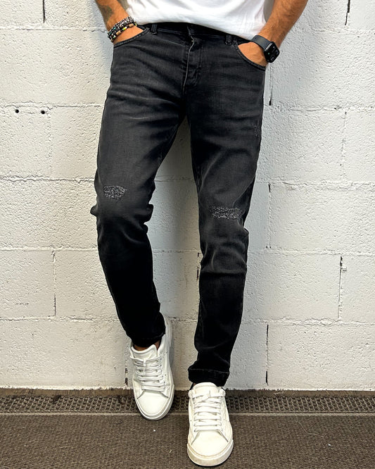 Jeans Dark Grey Mike KLIXS Slim