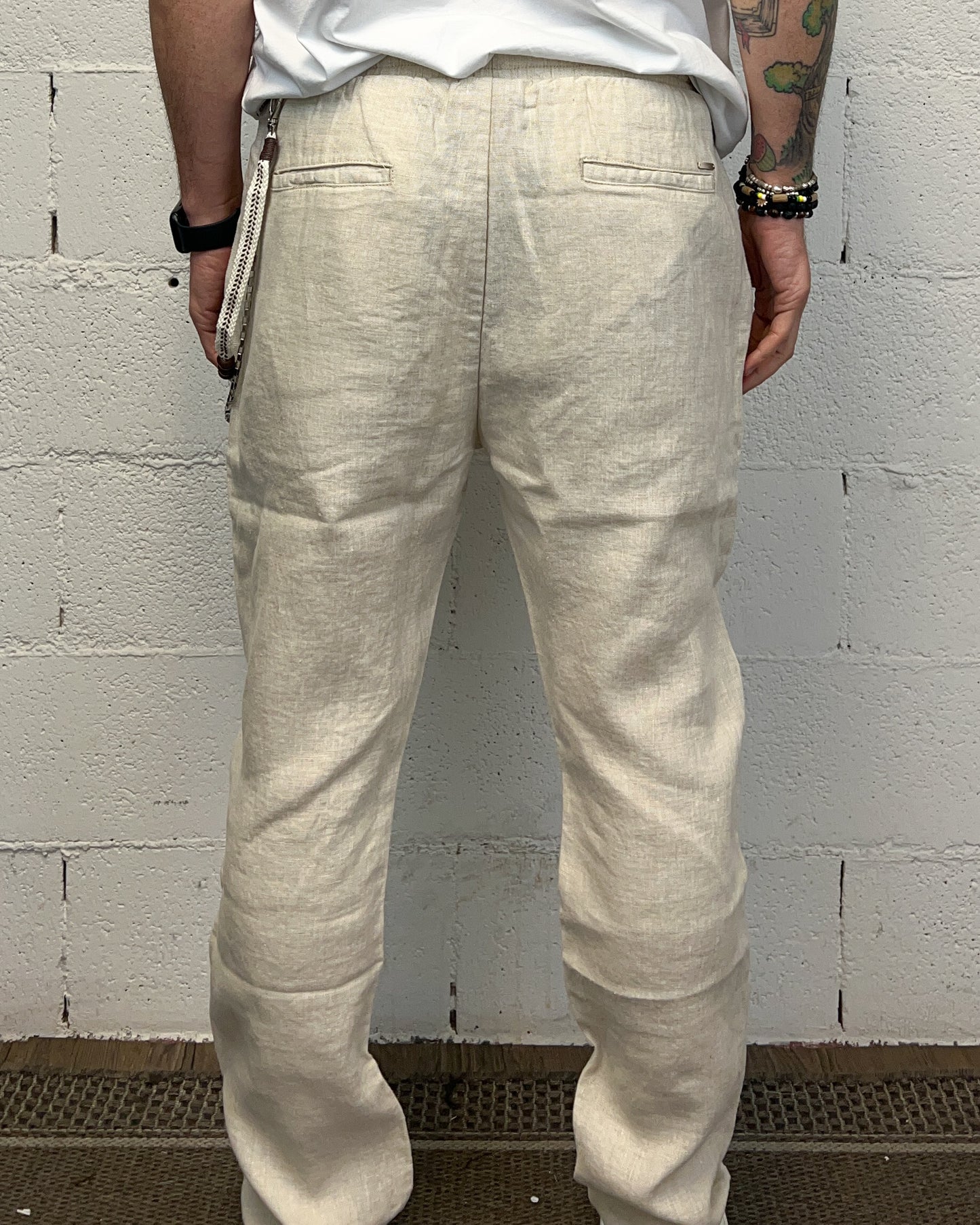 Pantalino GIANNI LUPO Sand Carrot