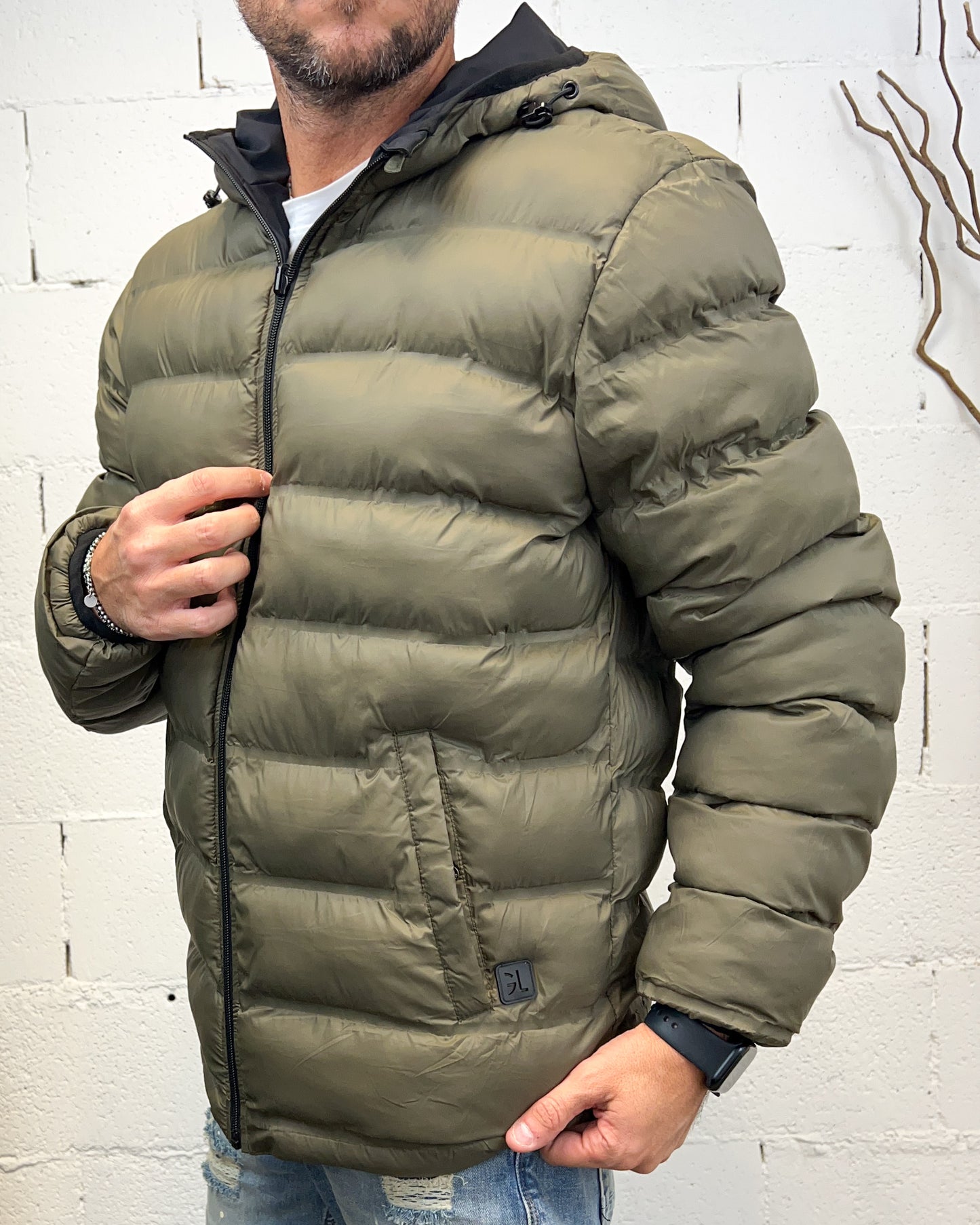 Piumino Tecnico Reversibile GIANNI LUPO Nero