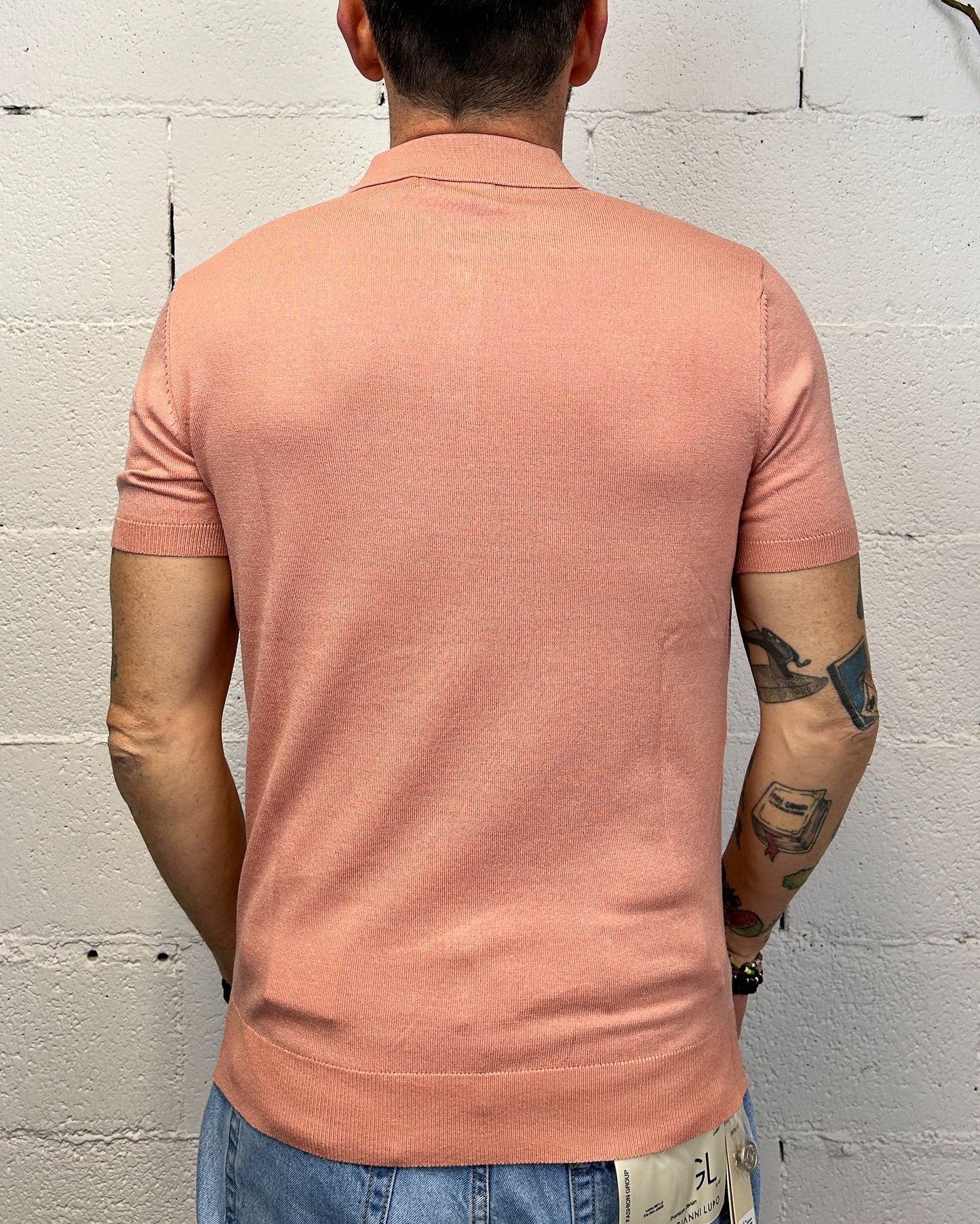 Polo Filo GIANNI LUPO Salmone