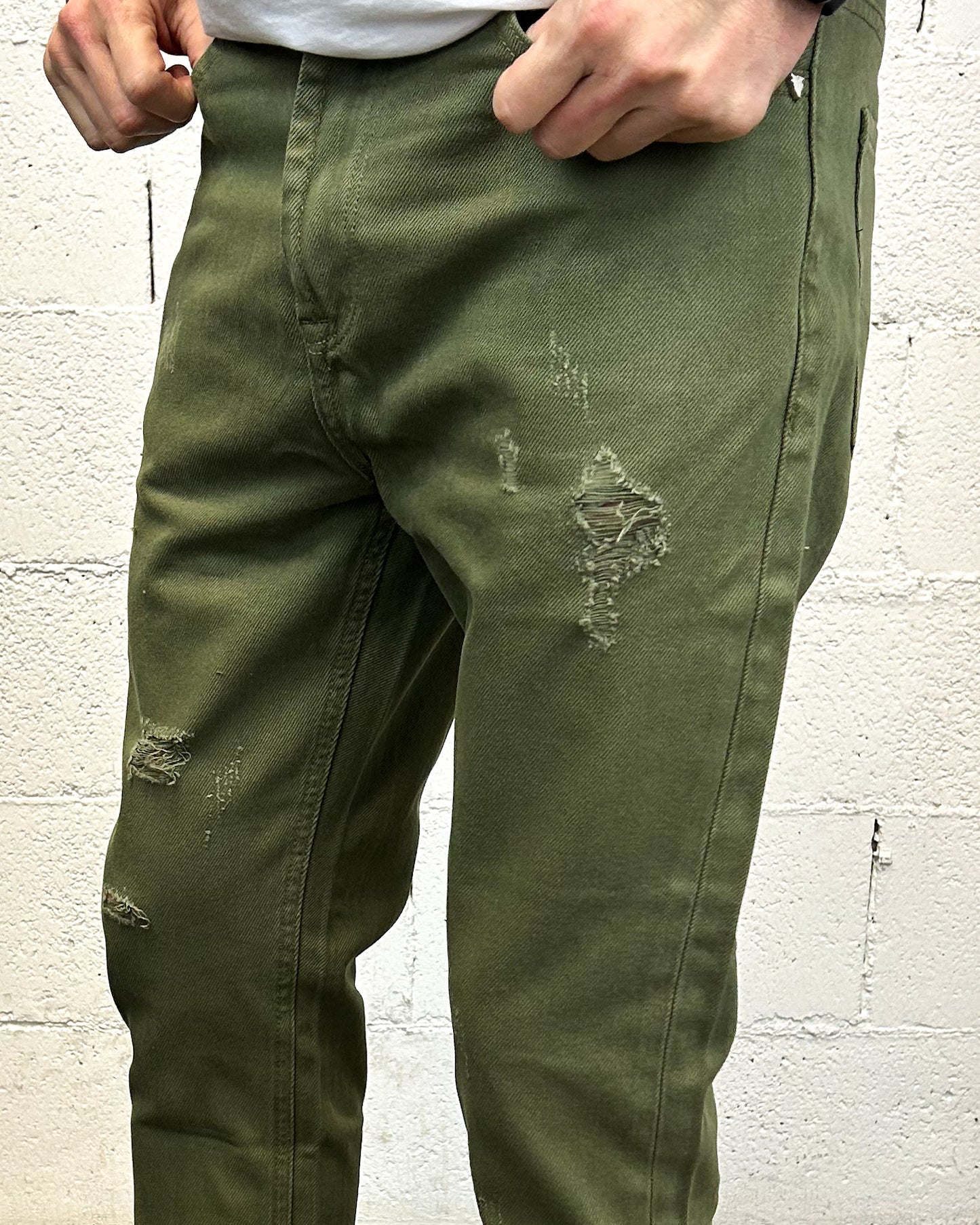 Jeans Mike Carrot GIANNI LUPO Salvia