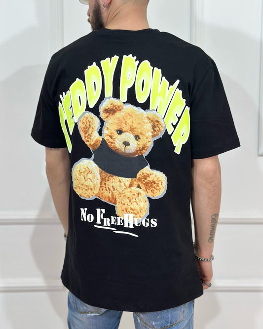 T-Shirt ONLYONE Nera Teddy Power