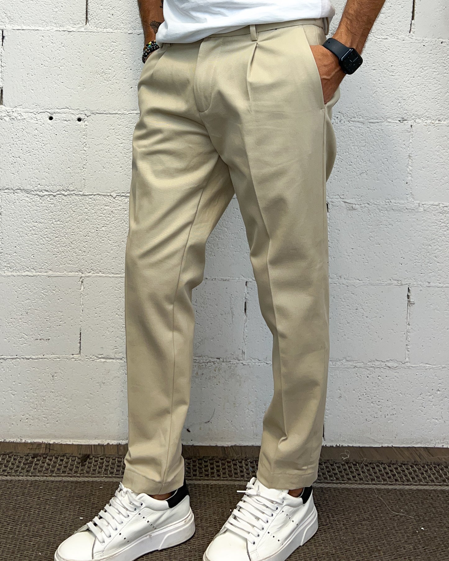Panta Pince Tapared OVER-D Sabbia