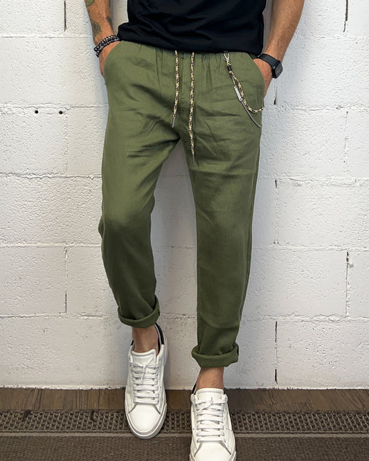 Pantalino GIANNI LUPO Military