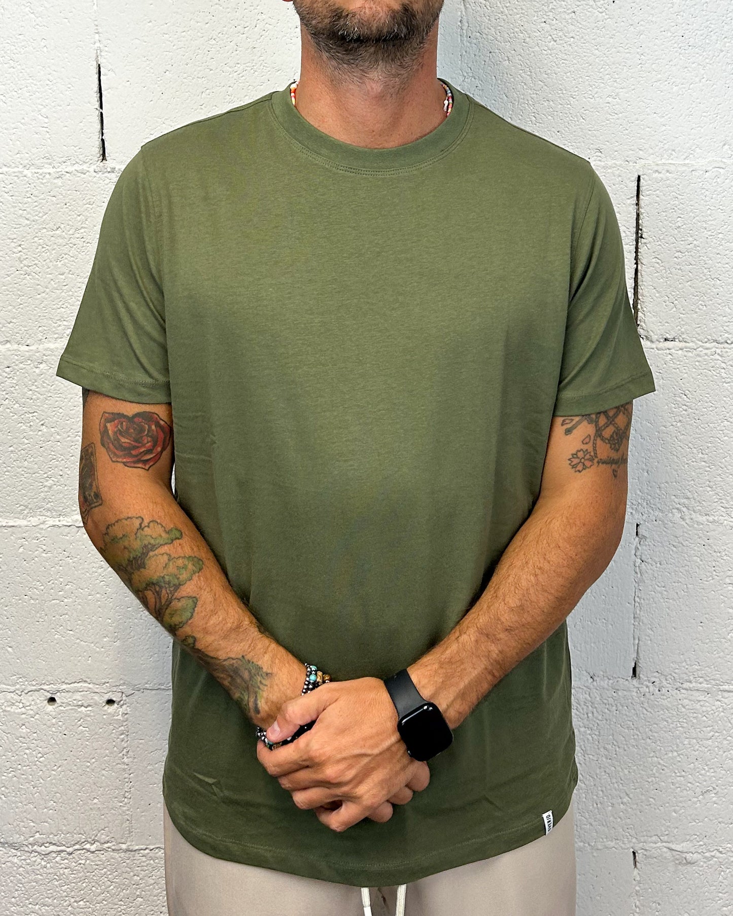 T-Shirt OVER-D Basic Militare