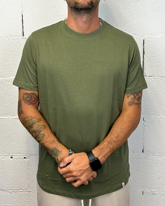 T-Shirt OVER-D Basic Militare