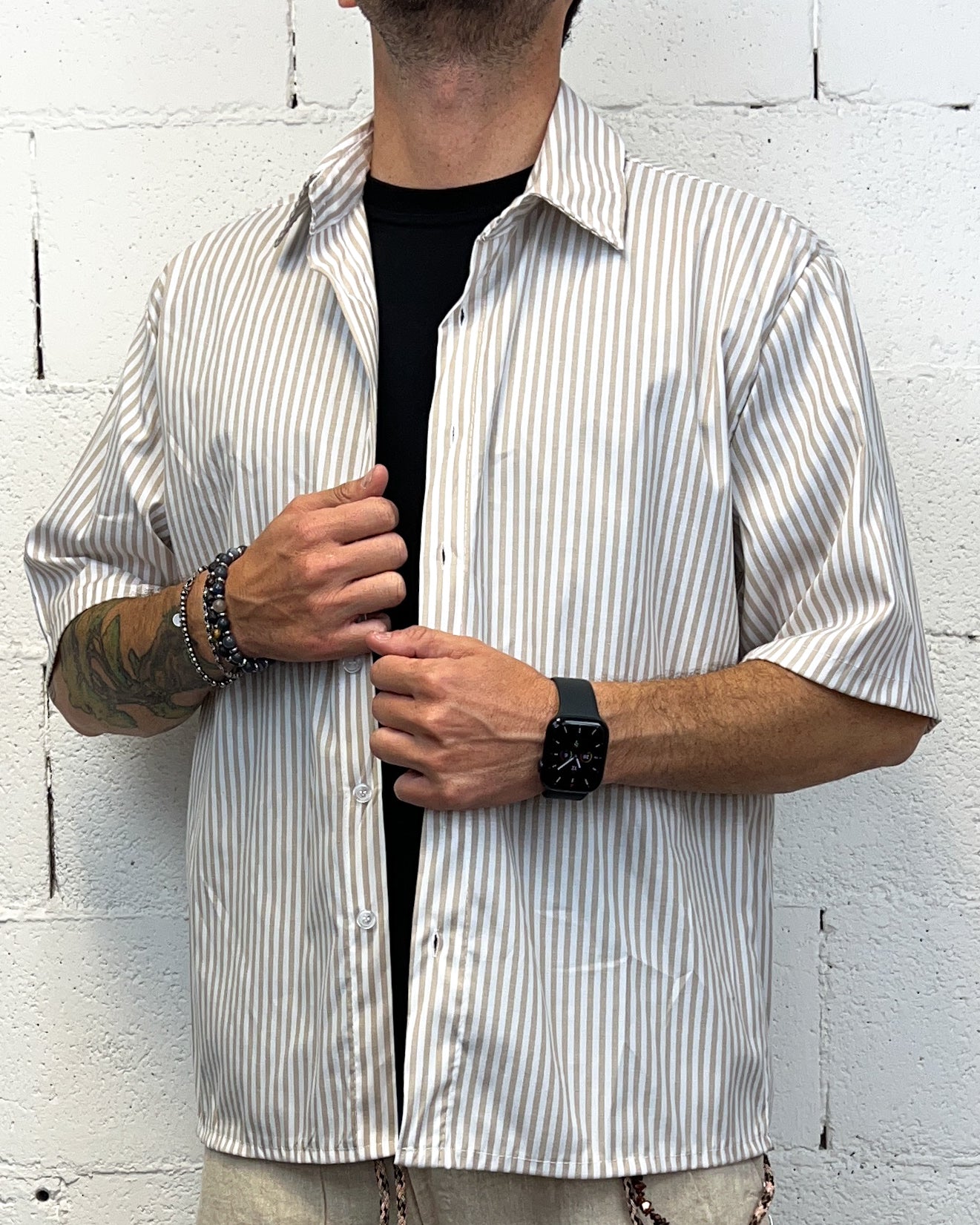 Camicia Over CHROY Sailor Beige