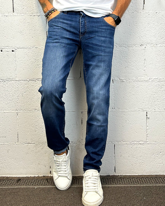 Jeans Scuro Mike KLIXS Slim