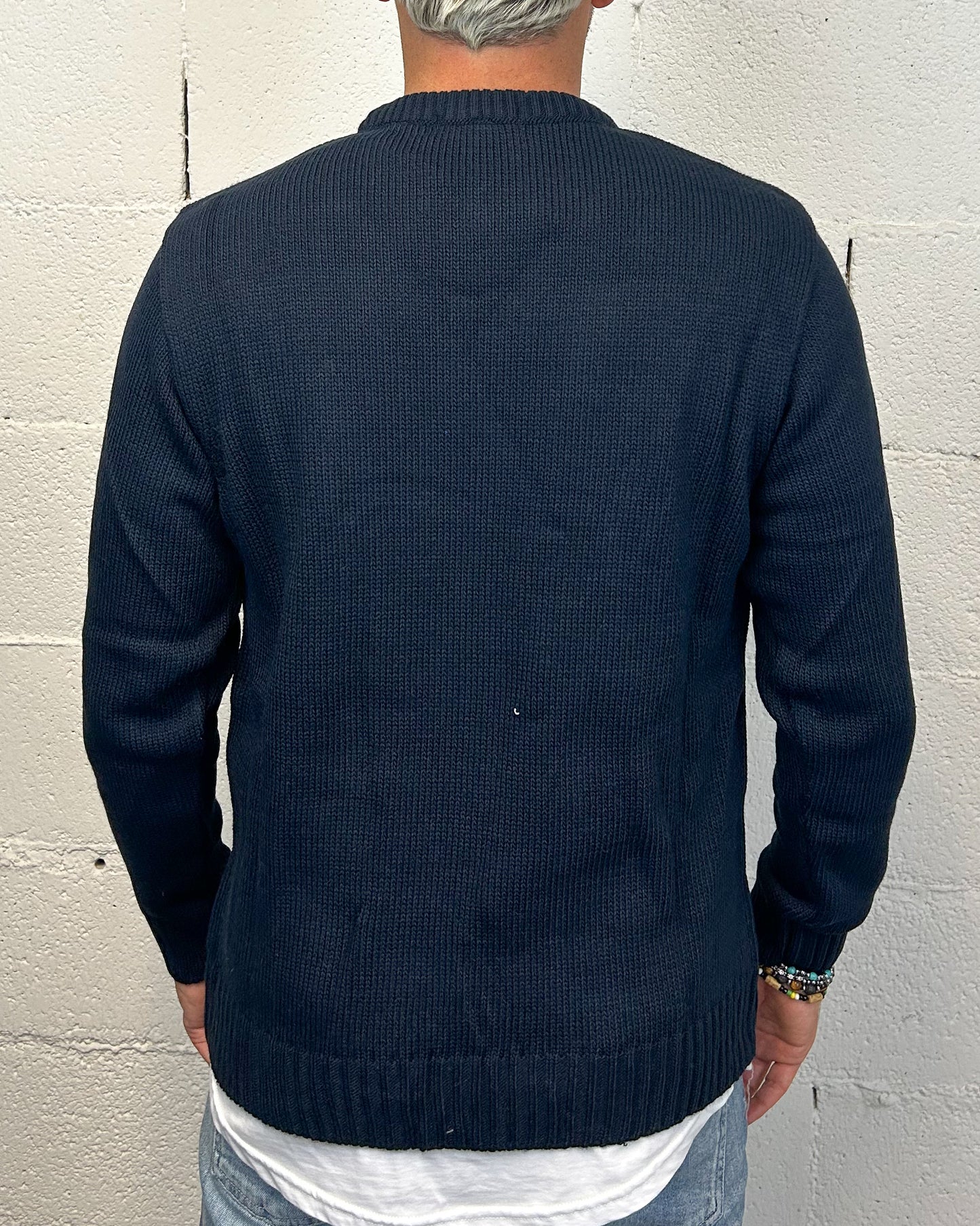 Pullover SUPERCULTURE Gin Tonic Blu