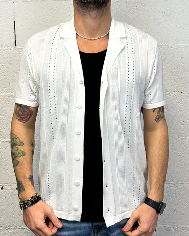 Maglia Scollo GIANNI LUPO White