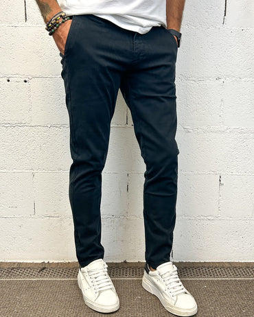 Chino Tahoma GIANNI LUPO Slim Navy