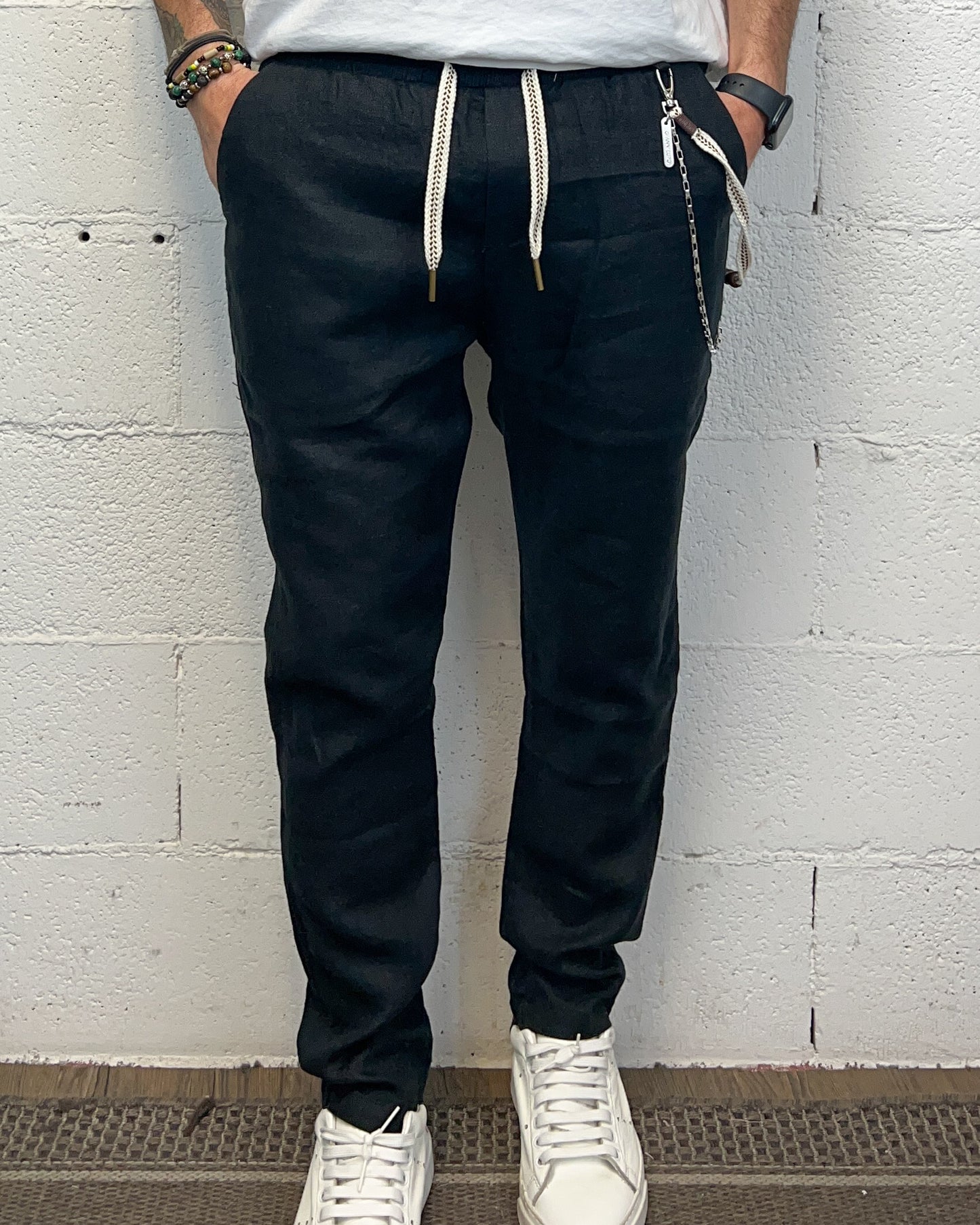 Pantalino GIANNI LUPO Black Carrot